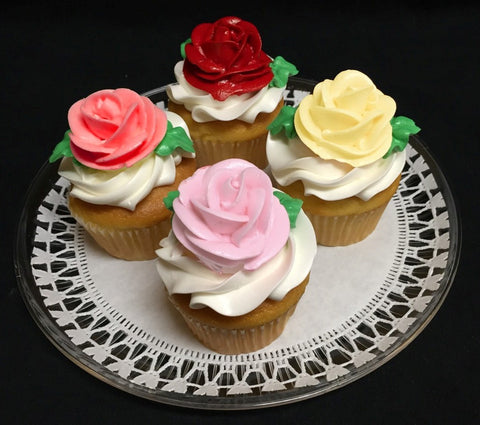 Full Rose Cupcake