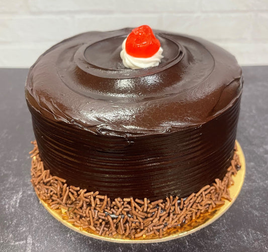 Cake, 6" All Fudge Vanilla