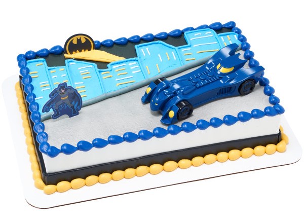 Batman Custom 1/4 Sheet Cake- Serves 20