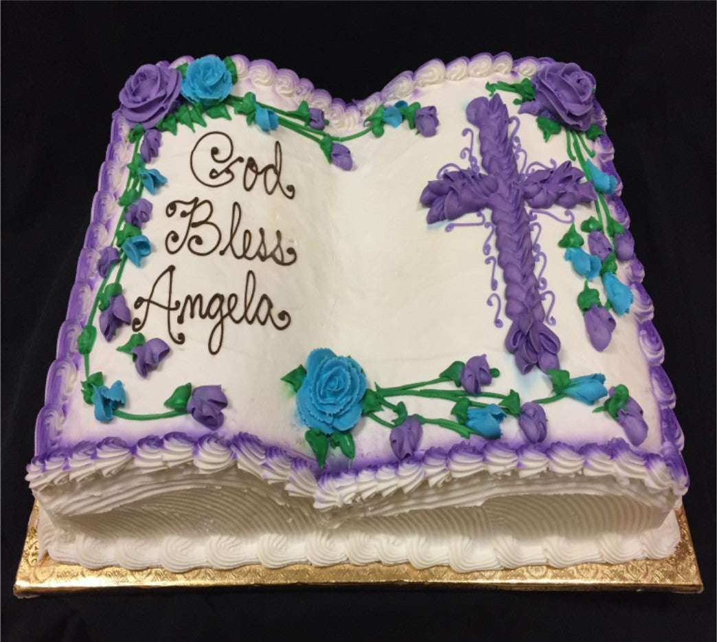 Bible Shaped Full Sheet Cake- Serves 80