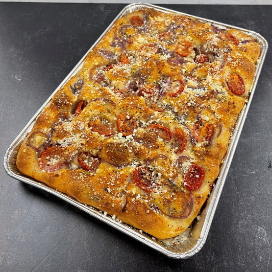 ***FEATURED BREAD - Mediterranean Focaccia (AVAILABLE FRIDAY, SATURDAY, SUNDAY ONLY)