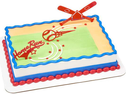 Baseball Custom 1/4 Sheet Cake- Serves 20