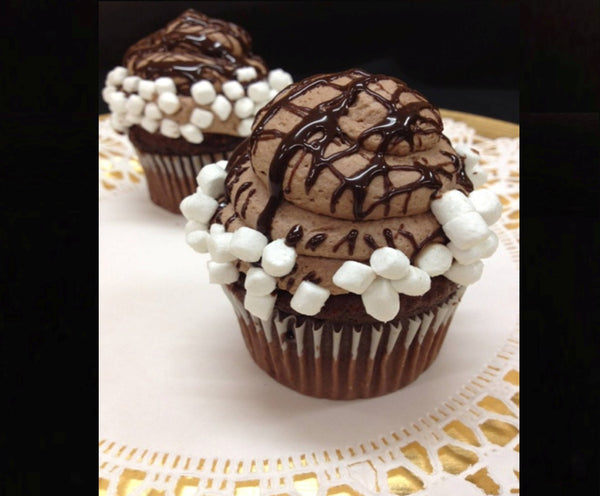Hot Chocolate Specialty Cupcake