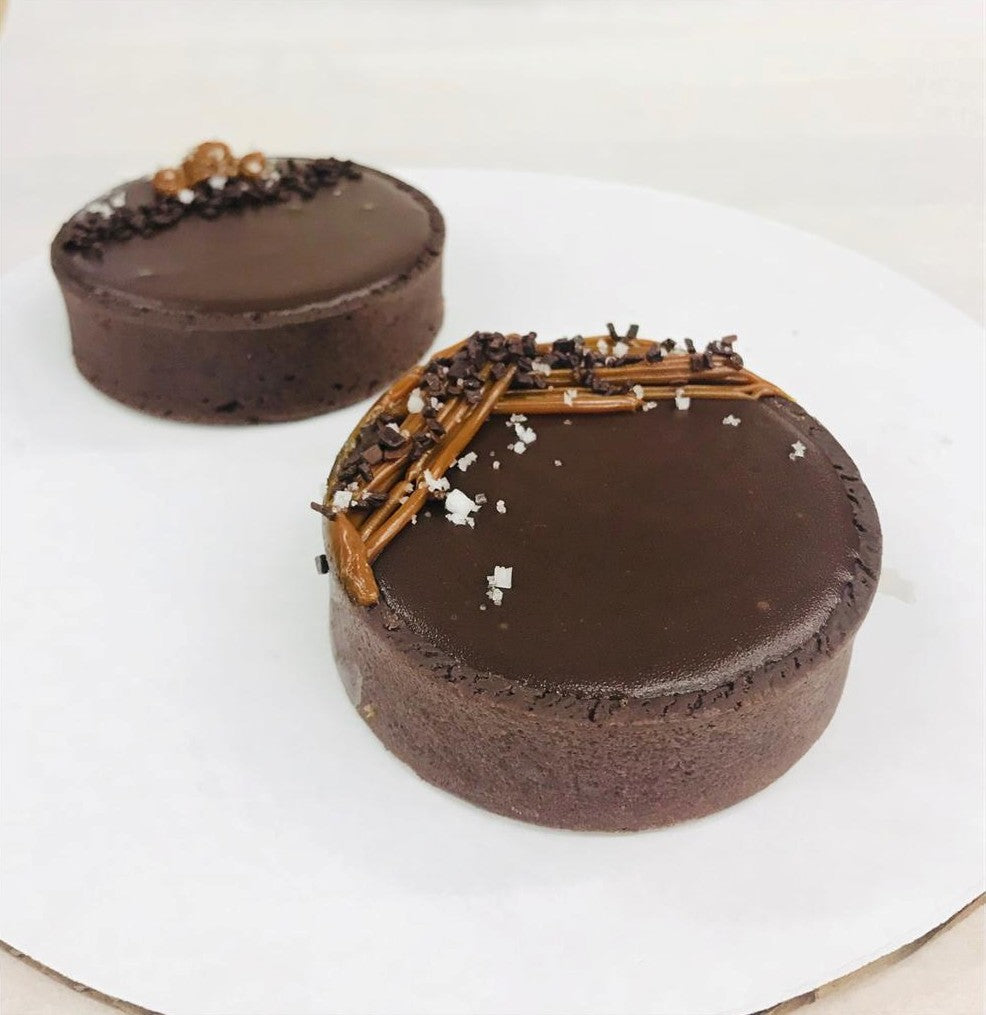 Chocolate Salted Caramel Tart