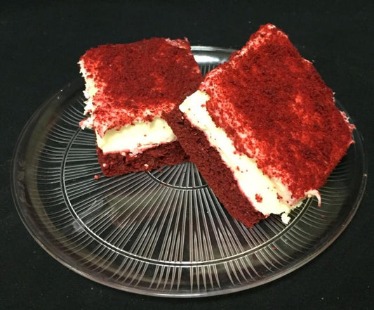 Red Velvet Cheesecake Square